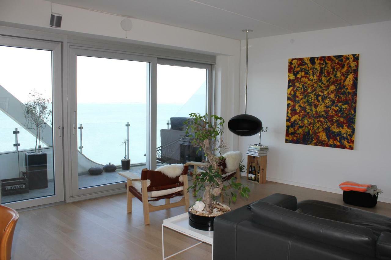 Ocean View Apartment Århus Dış mekan fotoğraf